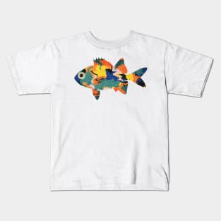 Blue fish Kids T-Shirt